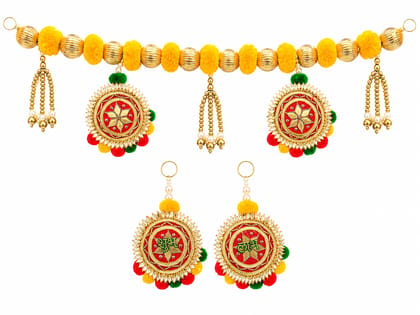 Decorative Banderwal Set with Shubh Labh