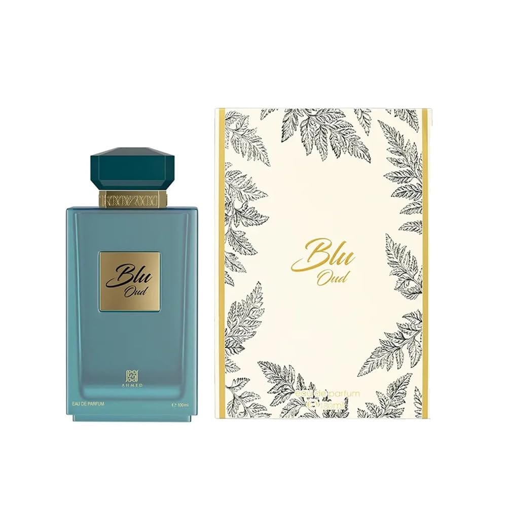 Ahmed Al Maghribi Blu Oud Eau De Parfum For Unisex 100ml – Luxury Long-Lasting Oud Fragrance