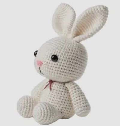 Handmade Crochet Bunny Toy
