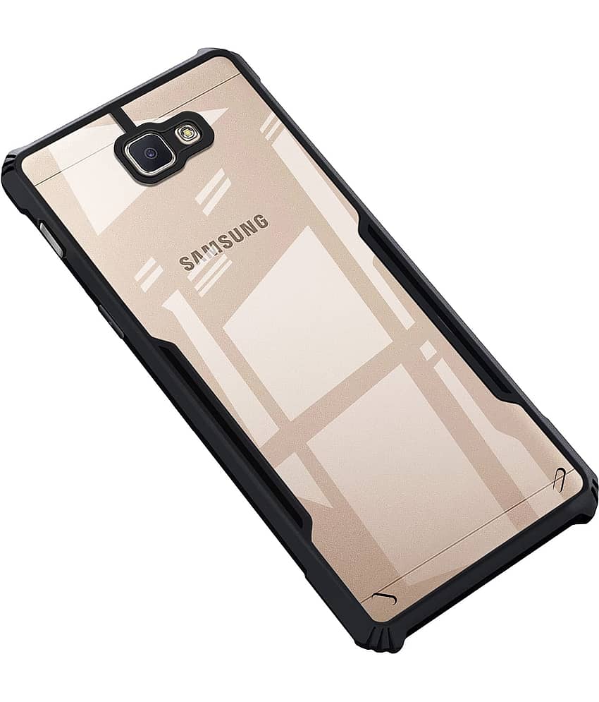 VAKIBO Plain Cases Compatible For Rubber Samsung Galaxy J7 Prime ( Pack of 1 )