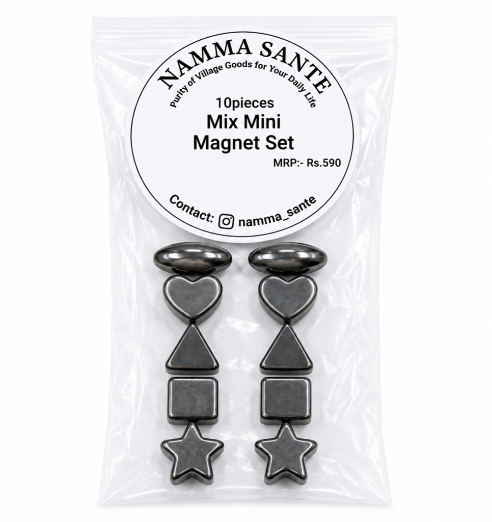 Mix Mini Magnet Set, Mini Shape Magnet Set, Metallic Mini Magnet, Magnetic Shape Mini Set, Multi Shape Mini Magnet 10piec - Stationery | Buy online on ZillyBuy