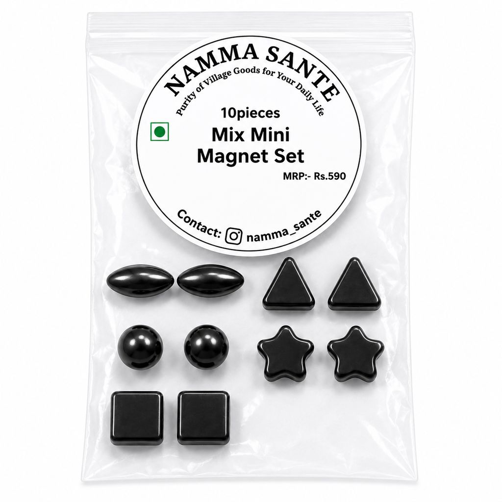 Mix Mini Magnet Set, Mini Shape Magnet Set, Metallic Mini Magnet, Magnetic Shape Mini Set, Multi Shape Mini Magnet 10piec - Stationery | Buy online on ZillyBuy