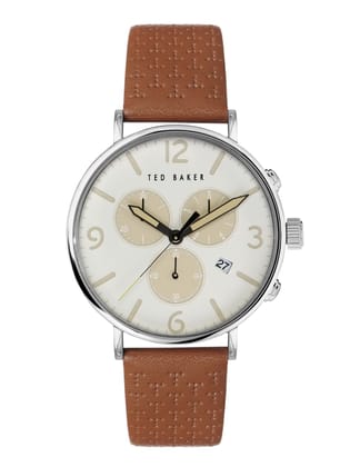 Ted Baker Gents Chrono Classic Watch - BKPBAS202-Beige
