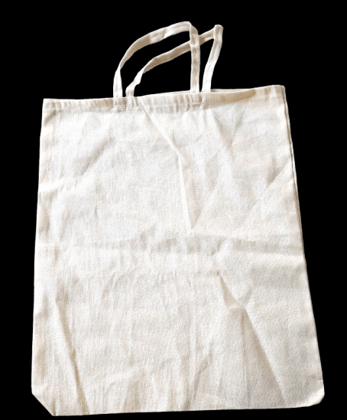 BUCHI Natural Cotton Canvas Tote Bag - Reusable Shopping Bag (Unbleached)