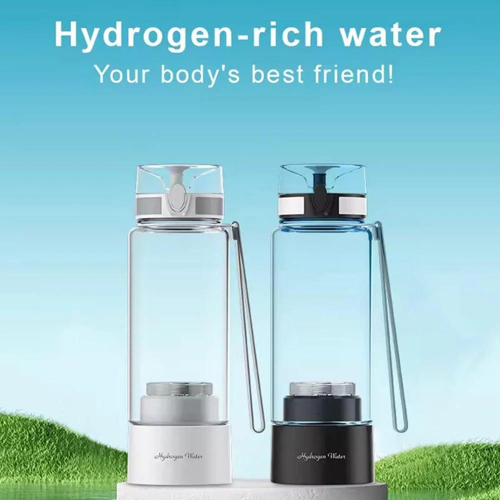  Sports Hydrogen Water Bottle with PEM Membrane.