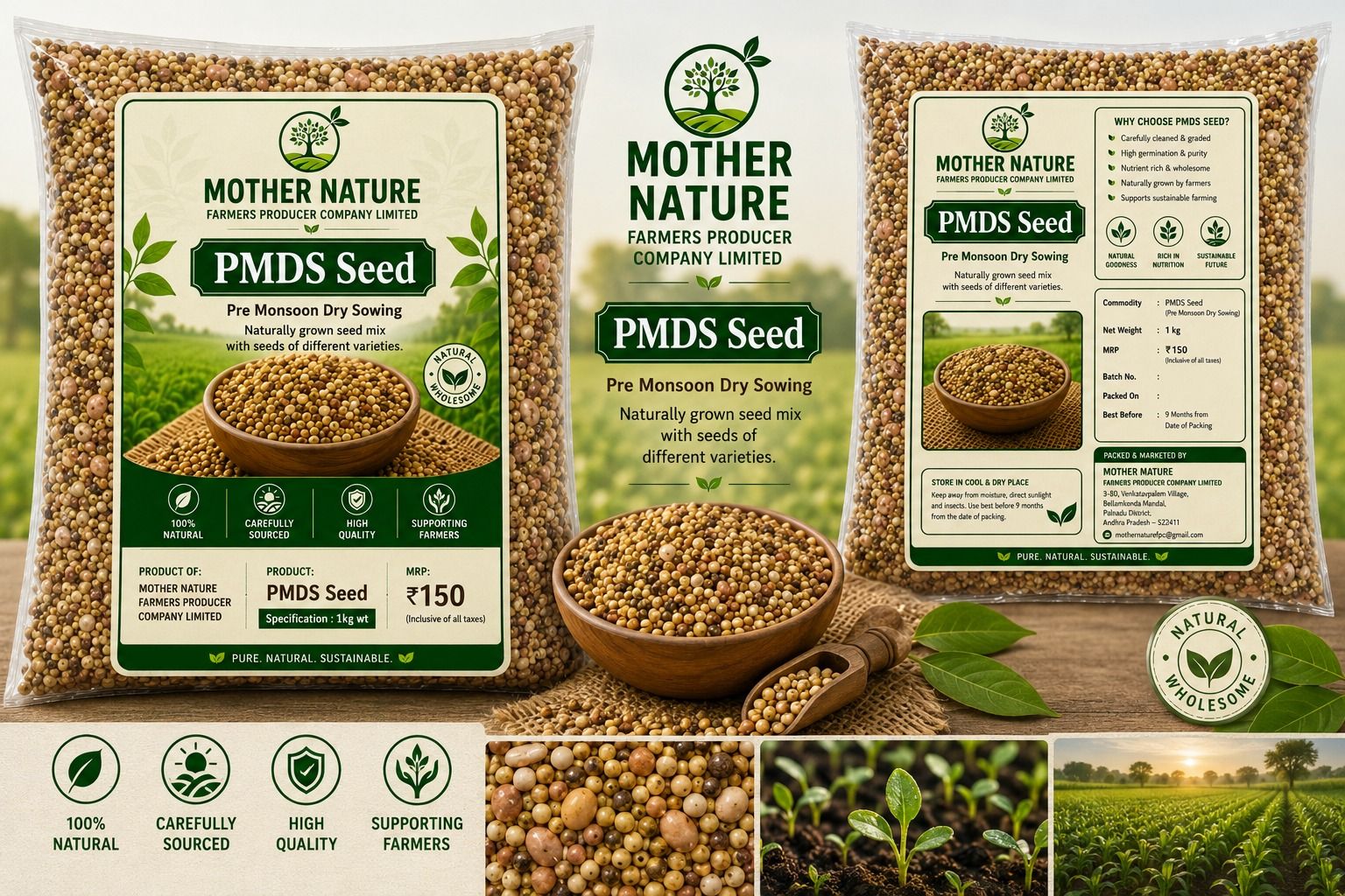 Pre Monsoon Dry Sowing Seed