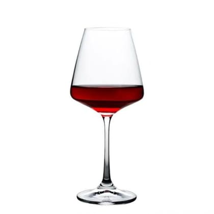 Corvus Wine Glass - Set of 6 - Made In Czech Rebublic-450 ML