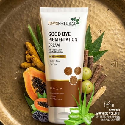 Elegantra Naturavives Hyperpigmentation Cream for Dark Spots & Pimple Correction 100gm | Kojic Acid & Natural Extracts | Pigmentation Removal Cream for Face