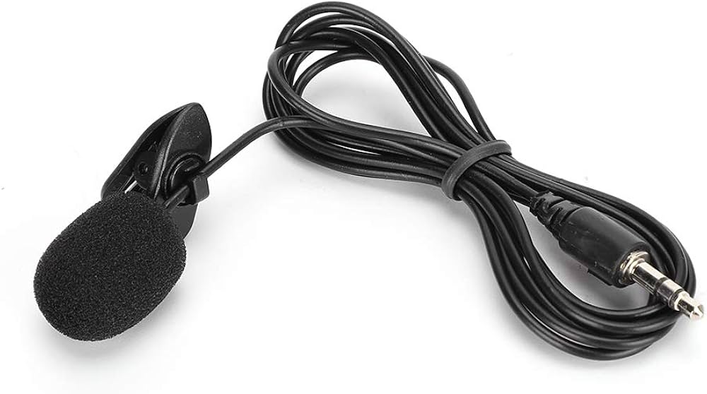 3.5mm Lapel Microphone for Video Recording | Collar Mic for All | Wired Mini Mic for YouTube, Reels, Interviews