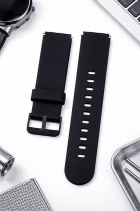 19mm Silicone Strap Compatible with Noise Colorfit Pro 2, Boat Storm Smart Watch & Watches with All 19mm Lugs