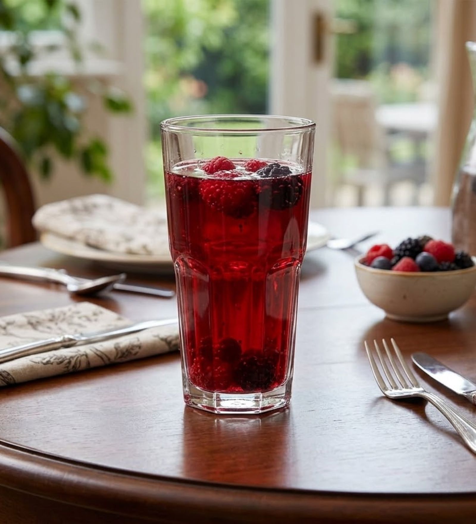 Ocean Centra Glasses Set of 6, 495ml Premium Transparent Drinking Glasses | Specialty Glassware for Water, Juice, Cocktails, Mocktails, Soft Drinks & Beverages | Durable Drinkware for Home, Kitchen & Parties