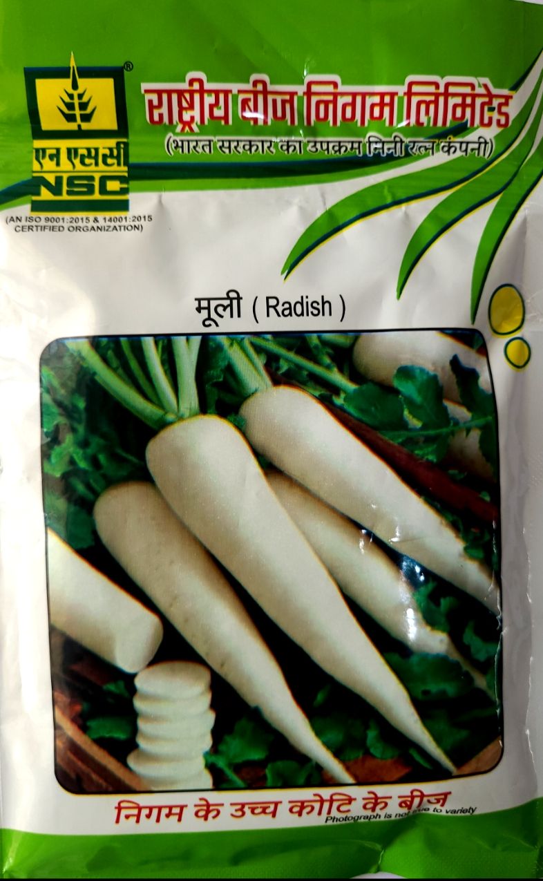 NSC Radish Pusa Chetki TL Seed 250 Gram Packet
