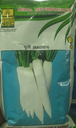 NSC Radish Seeds Variety-Pusa Chetki 500gm