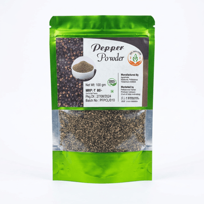 Premium Kerala Pepper Powder | 100gm