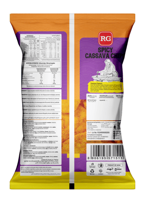 RG Spicy Cassava Chips – 150g