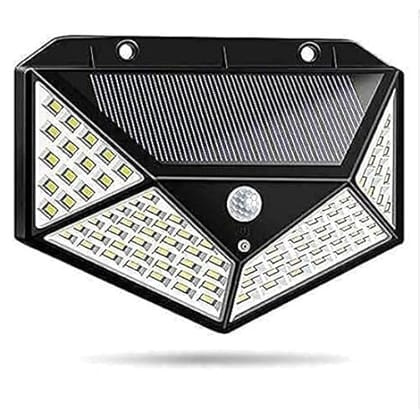 Solar Light, 100 LED/3 Modes 270° Lighting Angle Solar Motion Sensor Lights