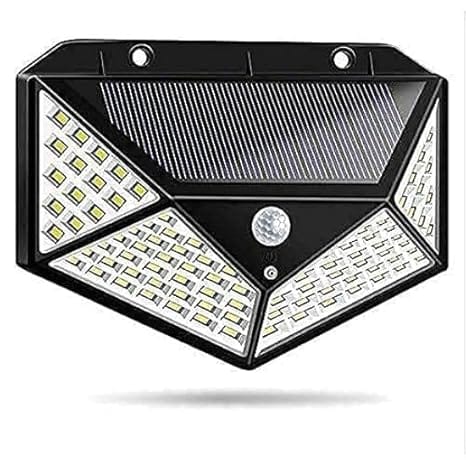 Solar Light, 100 LED/3 Modes 270° Lighting Angle Solar Motion Sensor Lights