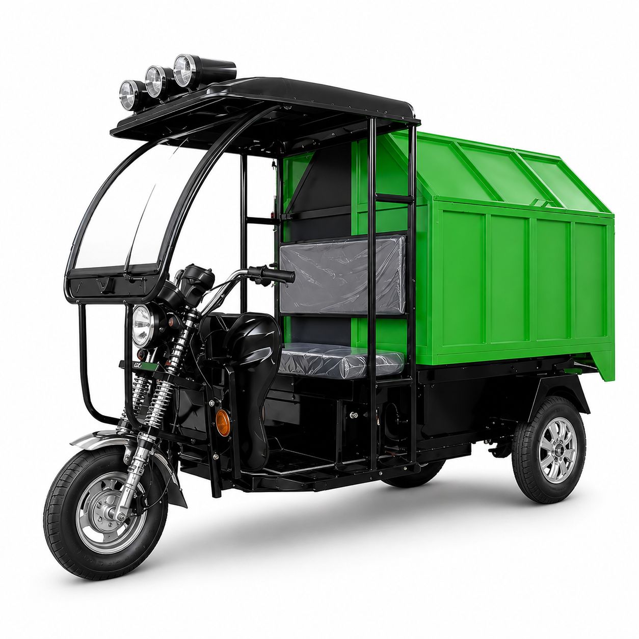 CBK E-Garbage Van Electric Three Wheeler