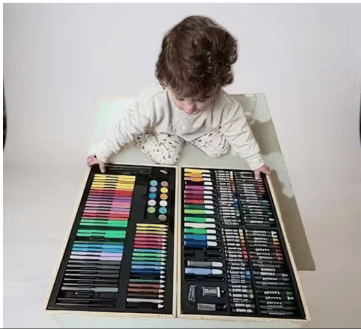 MANSII ECOM 150-Piece Deluxe Art Set for Kids