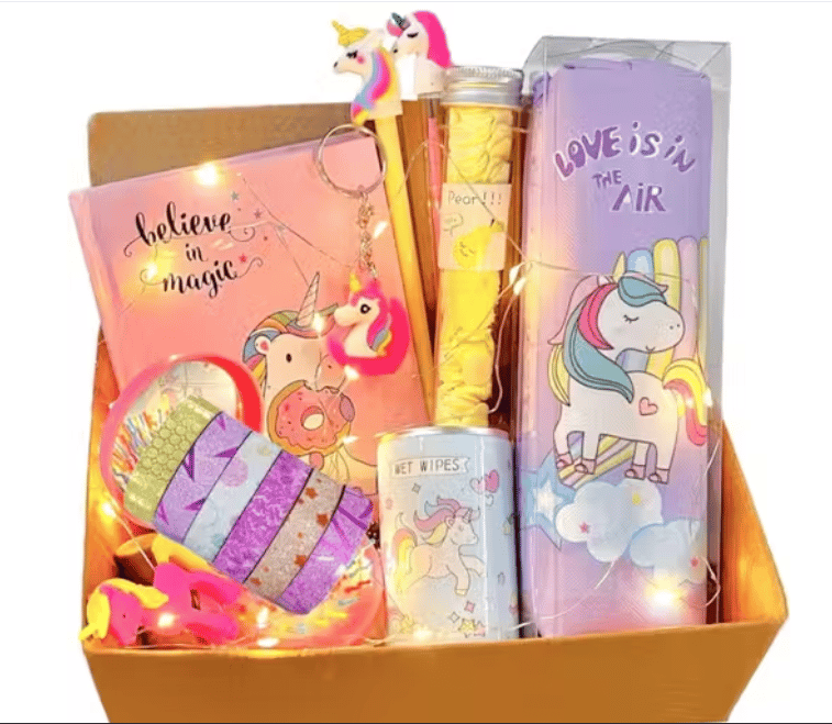 Unicorn Goody Box Combo Party Favor Gift Set for Kids