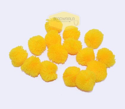 Pompom  Soft Pom Pom Balls Toys Craft Wedding Home Decoration use for jewelry making, JBPB-009 (Per Packet of 100 Pcs)