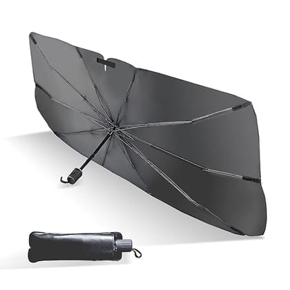 10-Bone Car Windshield Sun Shade Umbrella