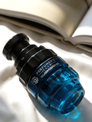 Elegantra Submarine Long Lasting Extrait De Parfum for Men (50ml) | Premium Fresh Aquatic & Ocean Scent | Intense Daily Office Wear Perfume with Sandalwood, Tonka & Ambergris (Pack of 1)