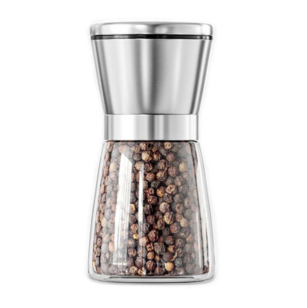 Big Pepper Grinder or Salt Grinder, Best Spice Mill with Ceramic Blades, Adjustable Coarseness Professional Grade Heavy Duty High Output Pepper Mil (1 mini Paper Mill)