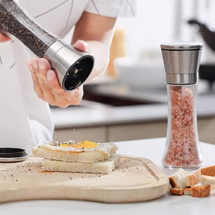Big Pepper Grinder or Salt Grinder, Best Spice Mill with Ceramic Blades, Adjustable Coarseness Professional Grade Heavy Duty High Output Pepper Mil (Big Paper Mill)