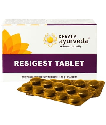 Kerala Ayurveda Resigest Tablet, 100 Nos