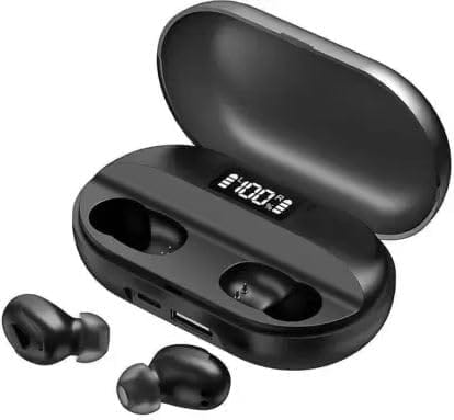 Smart TWS Wireless Headset with High-Quality Sound, Touch Control and Power Bank Charging Case