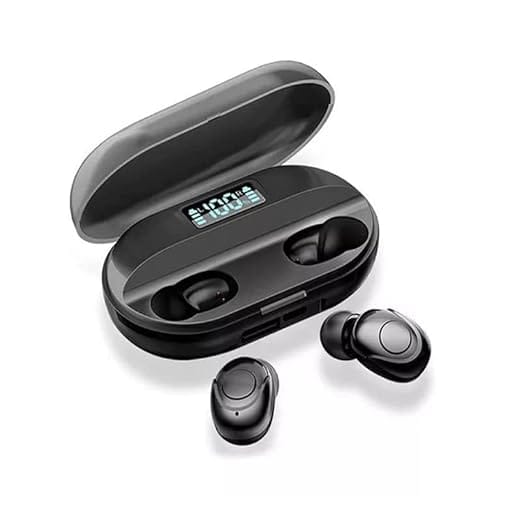 Wireless Gaming and Music Earbuds with Stereo Sound and High-Capacity Charging Case