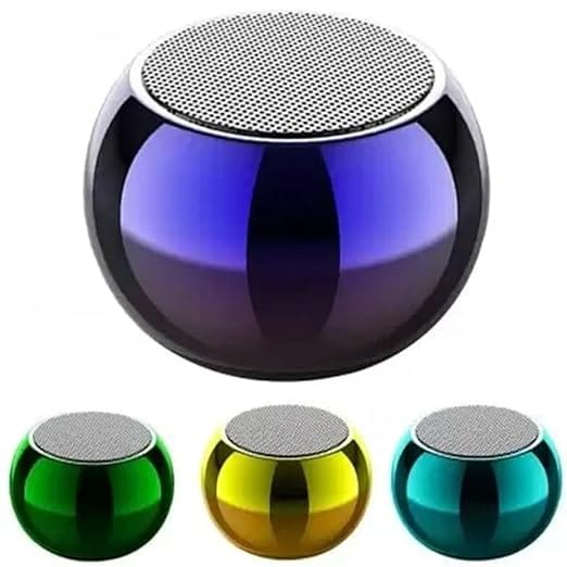 Mini Boost Portable Wireless Speaker with Deep Bass Technology, HD Sound Quality, Built-in Microphone and Fast Charging Support