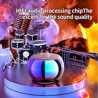 Mini Boost Ultra Mini Wireless Bluetooth Speaker with Premium Metal Finish, Enhanced Bass Sound, Hands-Free Calling and Long Lasting Battery Backup