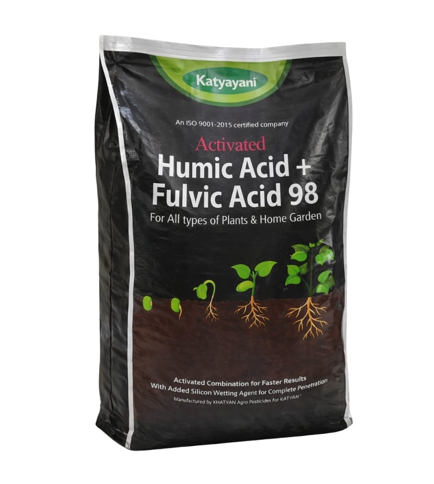 Katyayani Activated Humic Acid + Fulvic Acid 98% | Fertilizer