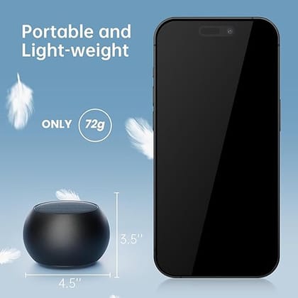 Mini Boost Stylish Wireless Bluetooth Speaker with High Quality Audio, Compact Travel-Friendly Design and Durable Metal Housing