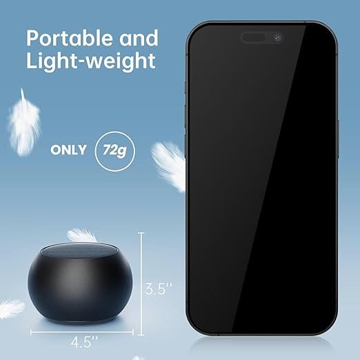 Mini Boost Stylish Wireless Bluetooth Speaker with High Quality Audio, Compact Travel-Friendly Design and Durable Metal Housing