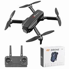 H27 4K HD Drone with Dual Camera, 360° Obstacle Avoidance, Brushless Motor, Optical Flow Stability, Dual Battery, Foldable RC Quadcopter for Kids & Adults