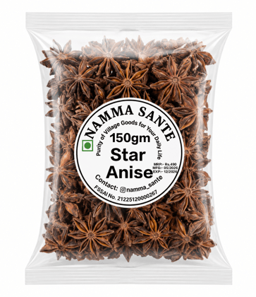 Star Anise, Biryani Flower, Chakra Phool, Anas Phool, Badian 150gm Star Anise, Biryani Flower, Chakra Phool, Anas Phool, Badian 150gm