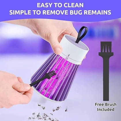 Smart UV Mosquito Killer Lamp Indoor Bug Zapper with Safe Protective Grid Design