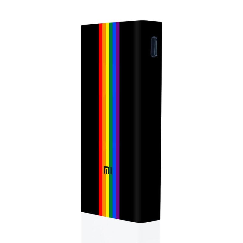 Rainbow Lines Mi Powerbank Skins