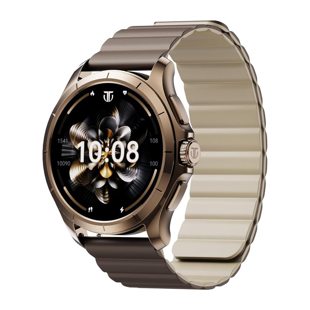 Titan Evoke 2.0 Smart Watch -Cocoa Brown