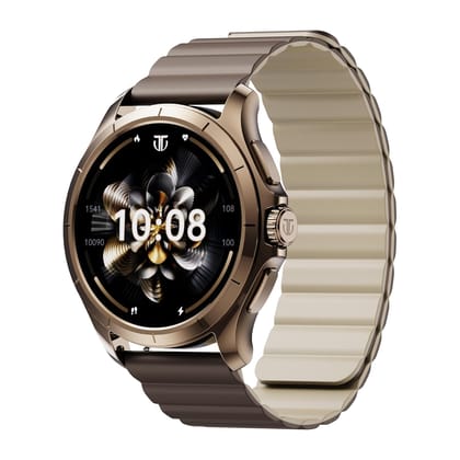 Titan Evoke 2.0 Smart Watch -Cocoa Brown