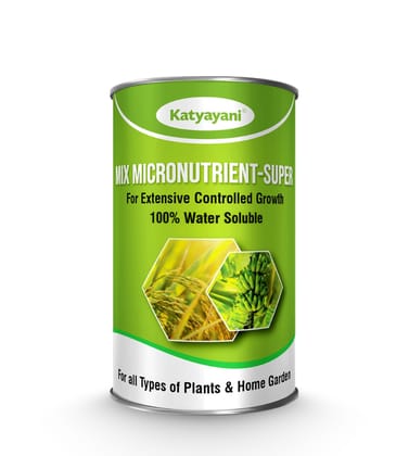 Katyayani Mix Micronutrient Fertilizer | Corrects Nutrient Deficiency & Boosts Yield | Best for Home Garden, Nursery and Agriculture use