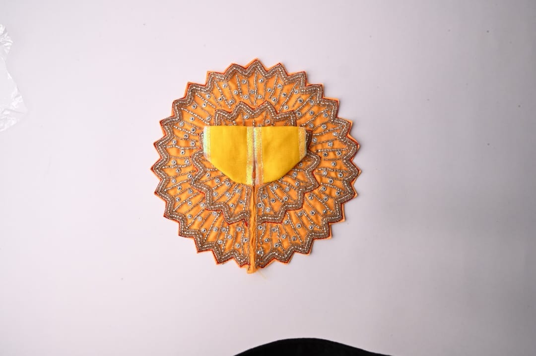 Thakur Ji Ki Poshak (Mustard Yellow) (No. 3)