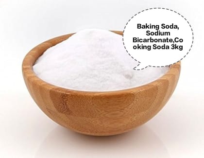 Baking Soda, Sodium Bicarbonate, Cooking Soda, Meetha Soda, Food Grade Baking Soda 3kg