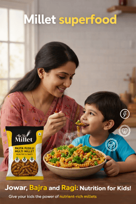Aarvee Millet Fusilli Pasta 400g , Healthy & Tasty