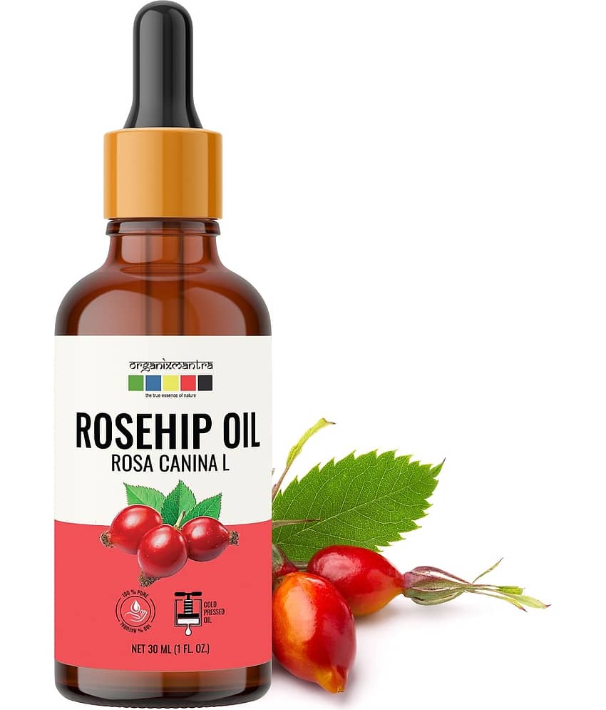 Organix Mantra Rosehip Seed Oil, 100% Pure, Natural & Cold Pressed Organic Oil, 30ML