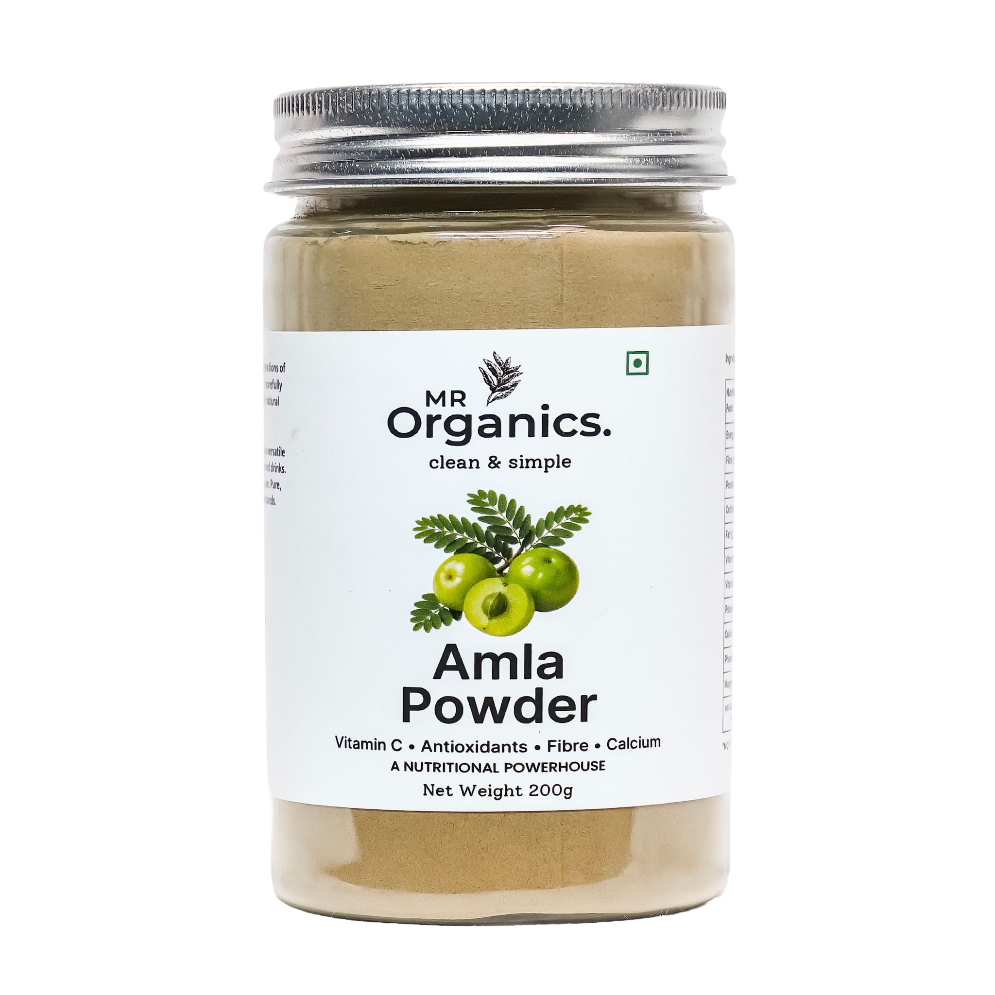 Amla Powder 200g | Amla Churna | Pure Indian Gooseberry | Ayurvedic | Hair Growth Skin Care Immunity | No Additives | Natural | MR Organics