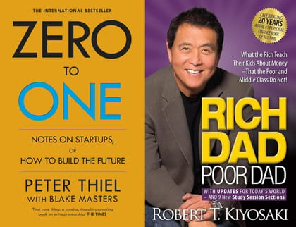 Rich Dad Poor Dad + Zero to One (Combo)